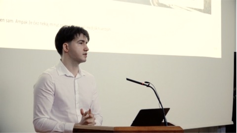 Georgi Trajkov presenting at RTK 2026